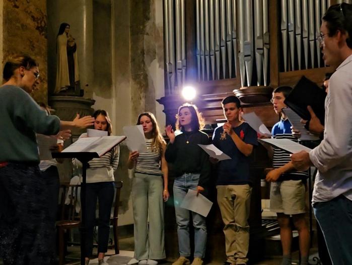 Répétition du Choeur Liturgique